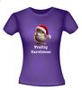 foto 4 Grappig Prettig Kerstmis T-shirt prettige kerstmus! 