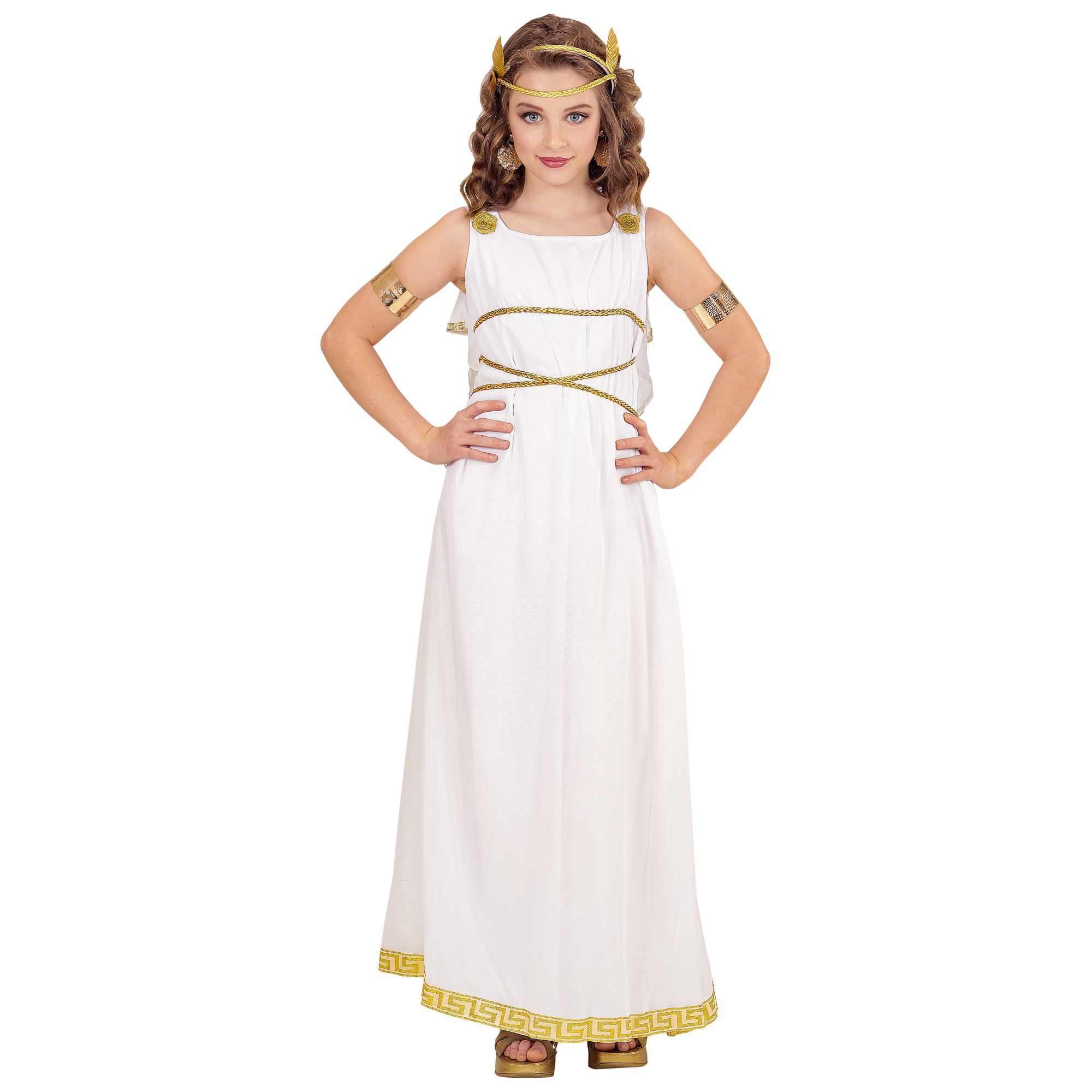 Griekse godin kostuum meisjes jurk