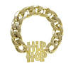 Grove armband goud hip hop