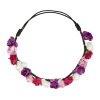 foto 1 haarband met gekleurde vrolijke bloemen patricia