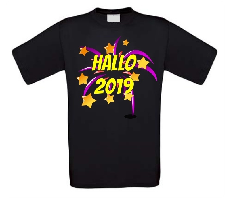 Hallo 2019 T-shirt new years eve