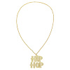 foto 2 Hip hop ketting goud voor een echte hip hopper