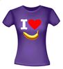 foto 4 I love bananen T-shirt