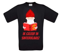 Ik geleuf in Sinterklaas T-shirt