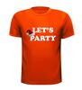 foto 9 kerst t-shirt let's party