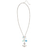 foto 2 Ketting matrozen dame anker met strass