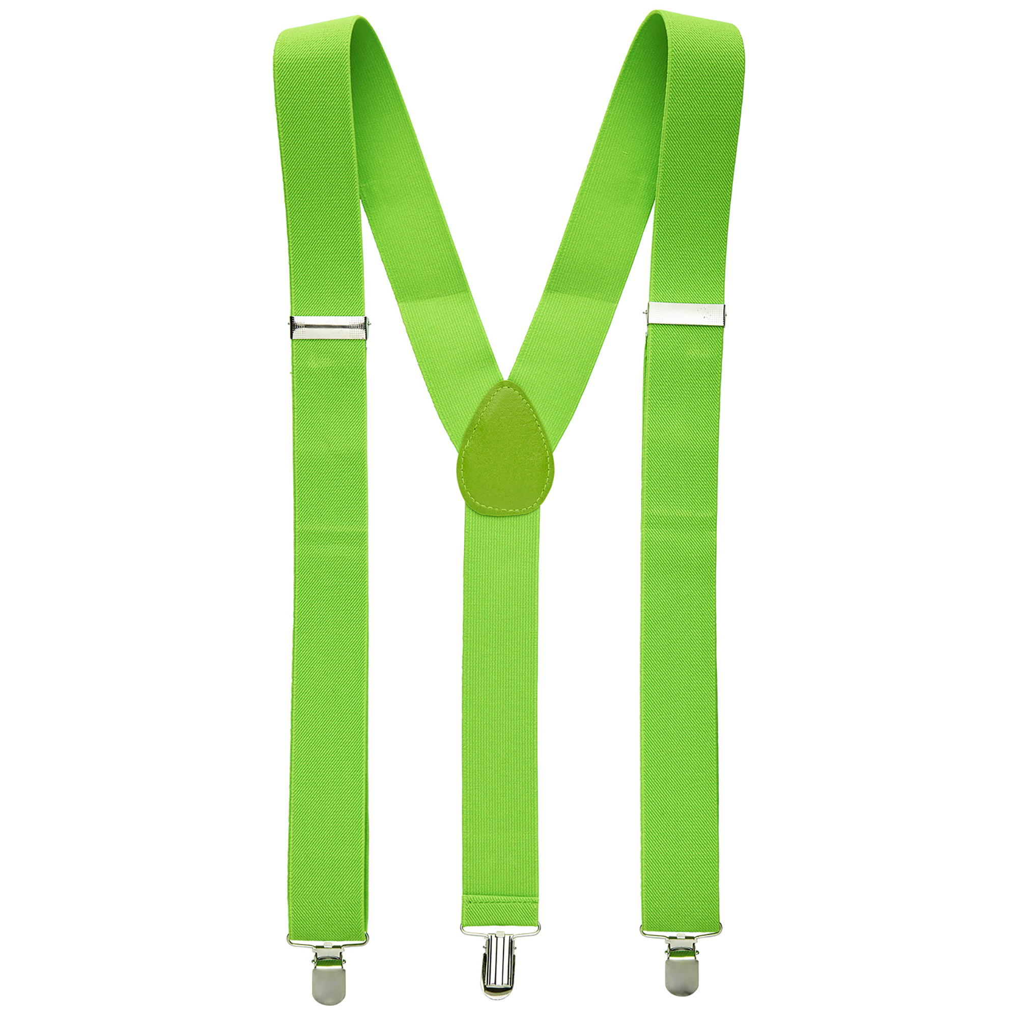 Luxe bretels in het groen