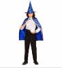 foto 7 Magic blauwe tovenaar set cape met hoed