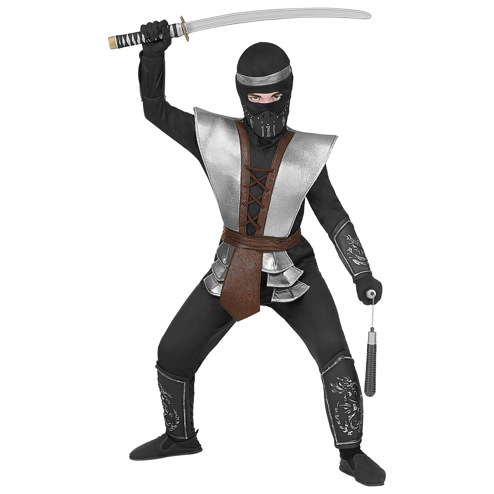 Ninja meester kostuum jongen  Ninja kid