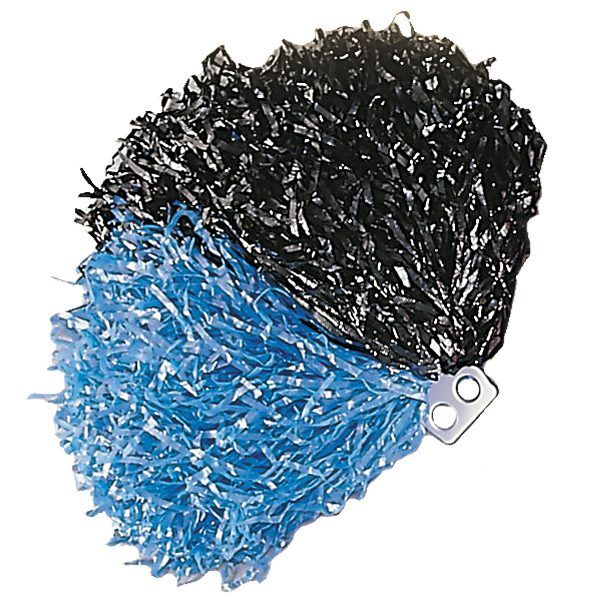 Pom pom zwart blauw