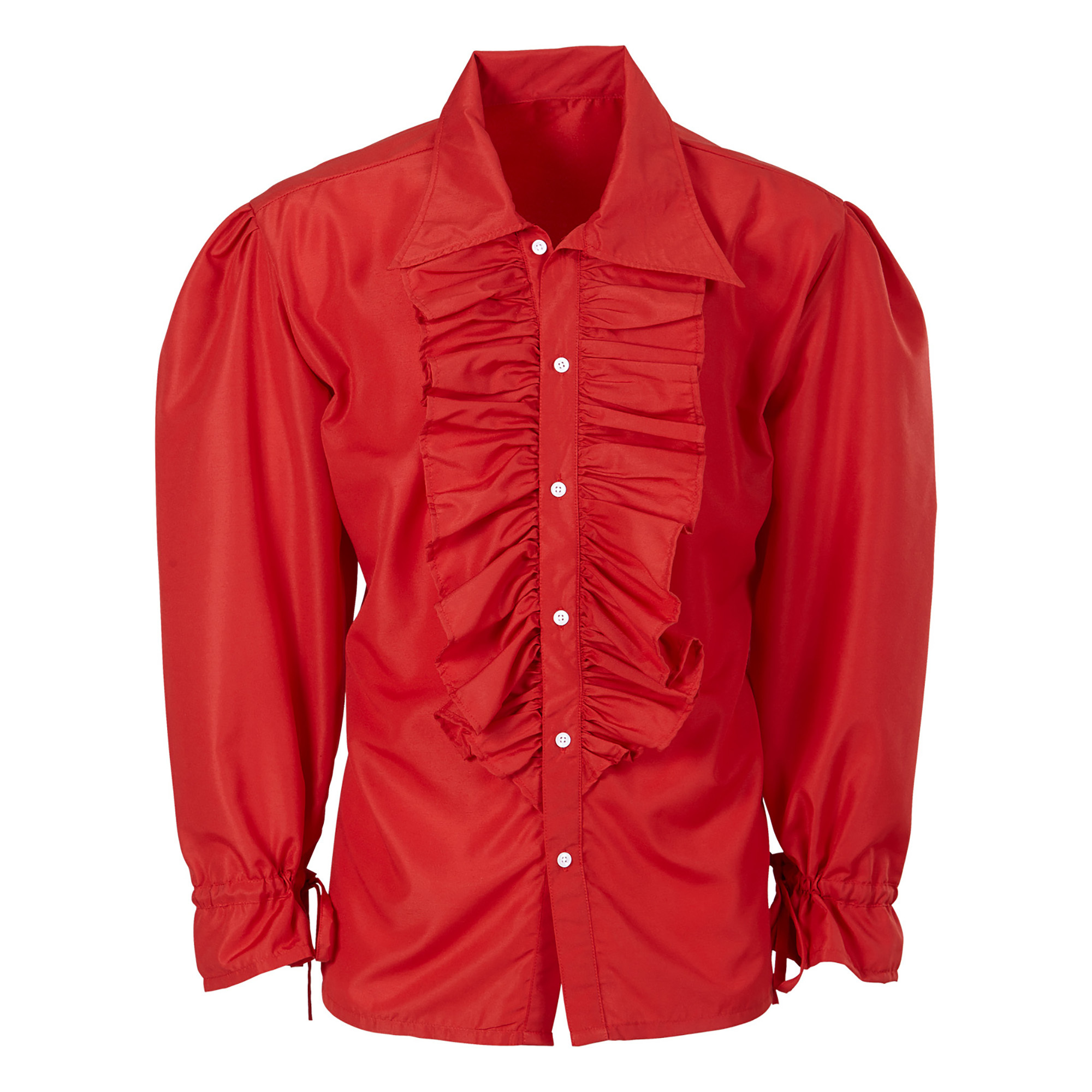 Rood heren rouche blouse chico
