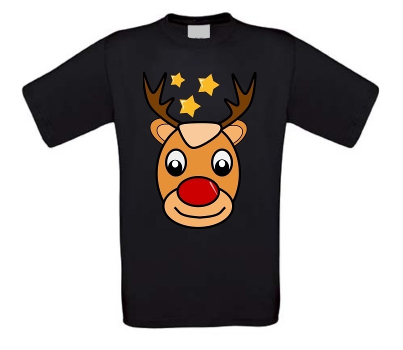 Rudolph kerst t-shirt