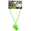 foto 3 Shot glas groen met ketting