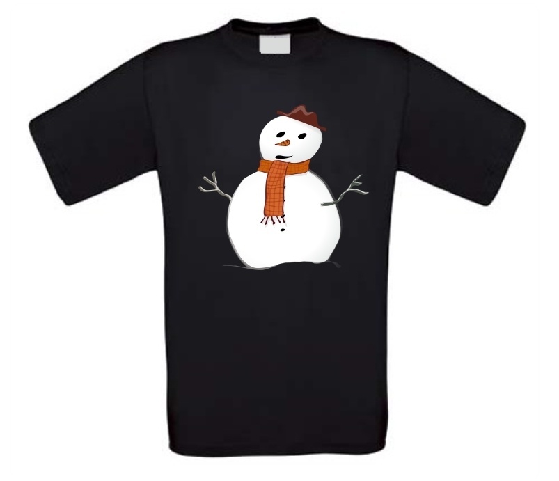 T-shirt sneeuwpop