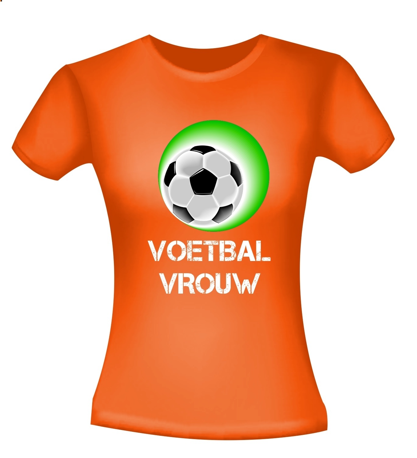  T-shirt Voetbal vrouw