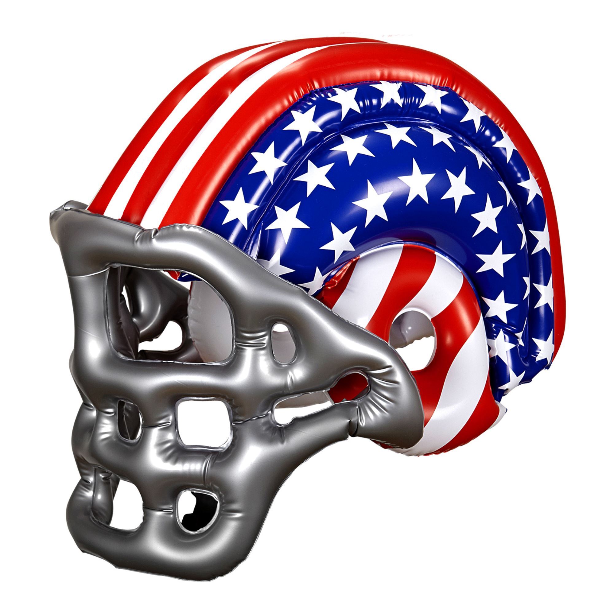 American football helm opblaasbaar Amerikaanse vlag