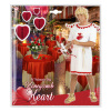 foto 2 Decoratie rood hart honinggraat liefde
