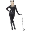 foto 3 Dominant zwart katten kostuum dames