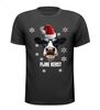 Fijne kerst koeien T-shirt