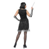 foto 3 Flapper kostuum dame Viva las Vegas zwart