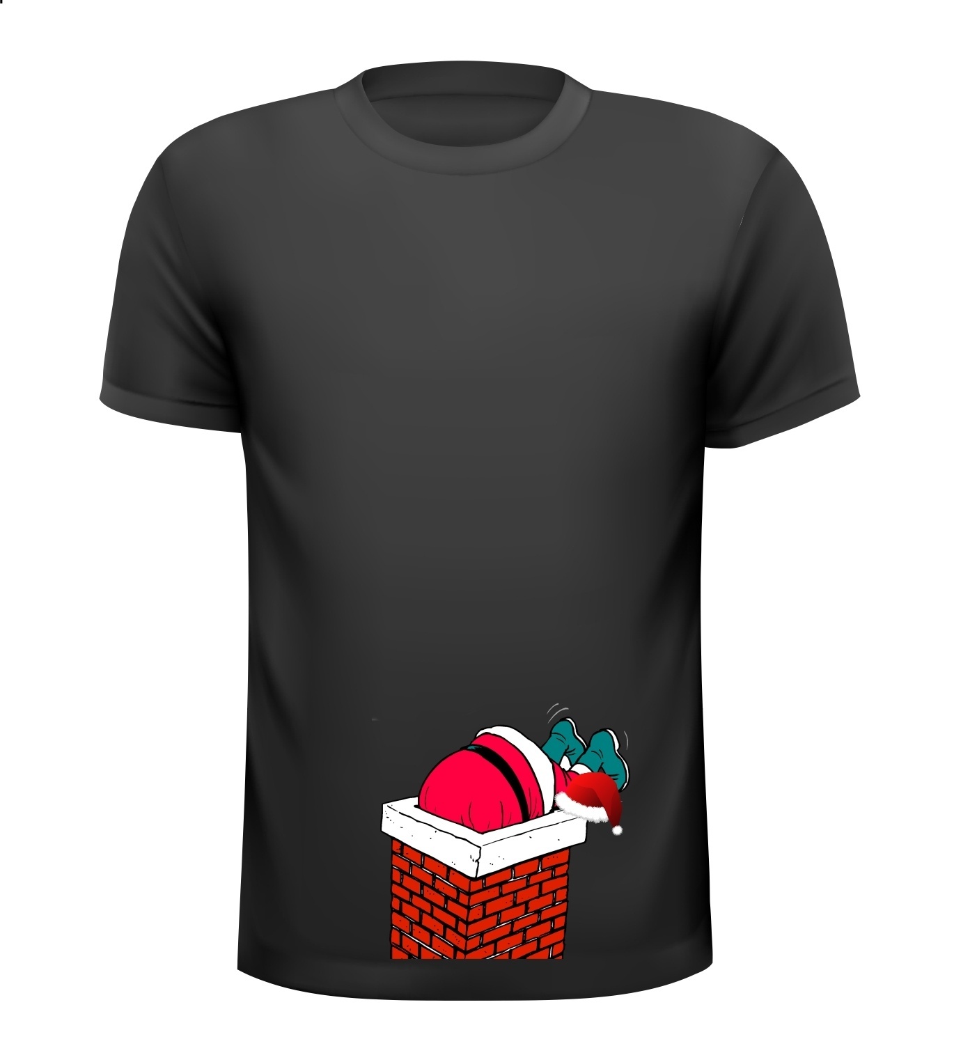 foute kerstman t-shirt