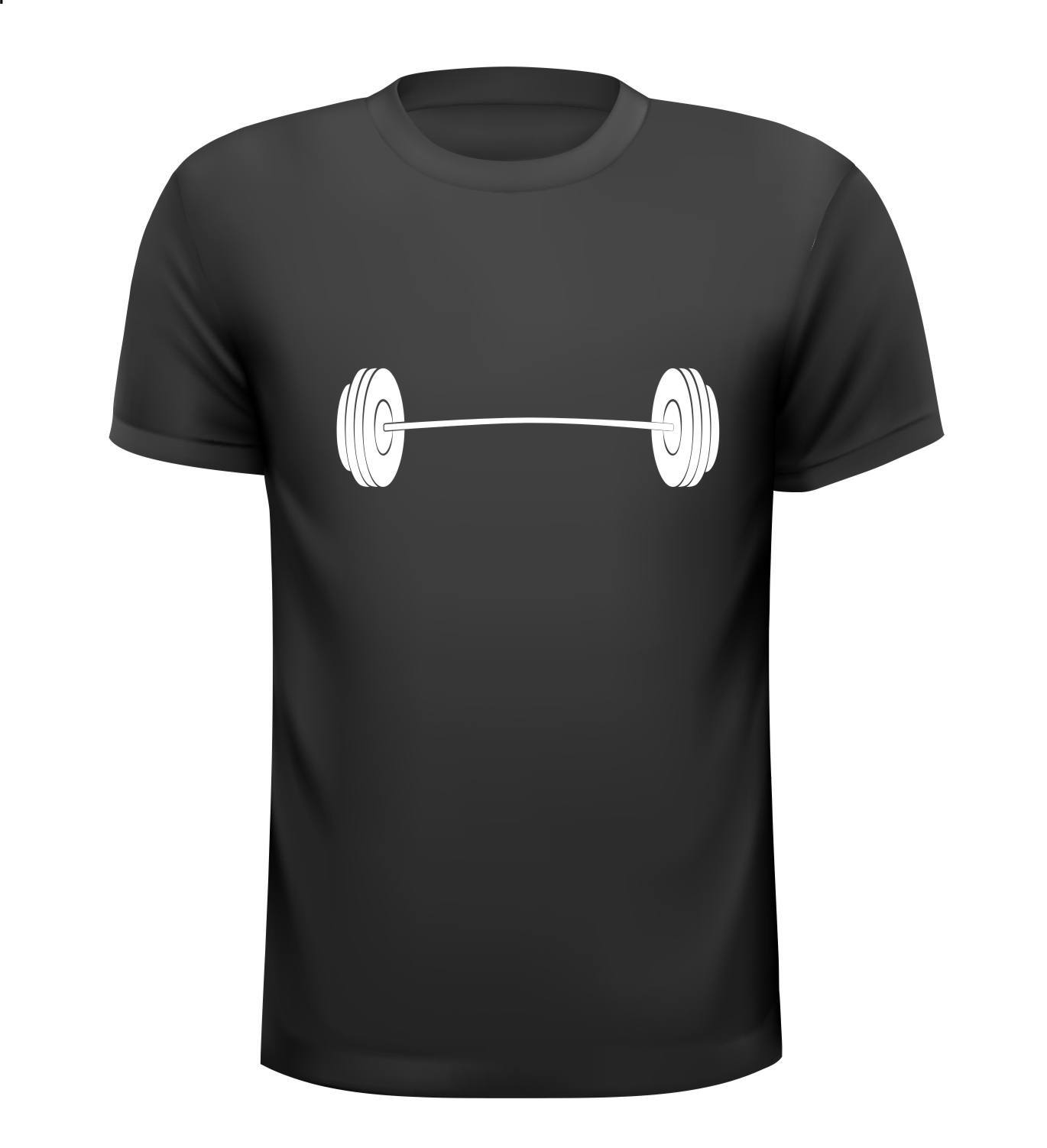 gewichtheffen halter T-shirt