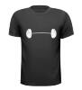 gewichtheffen halter T-shirt