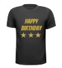 foto 1 Happy birthday glitter T-shirt