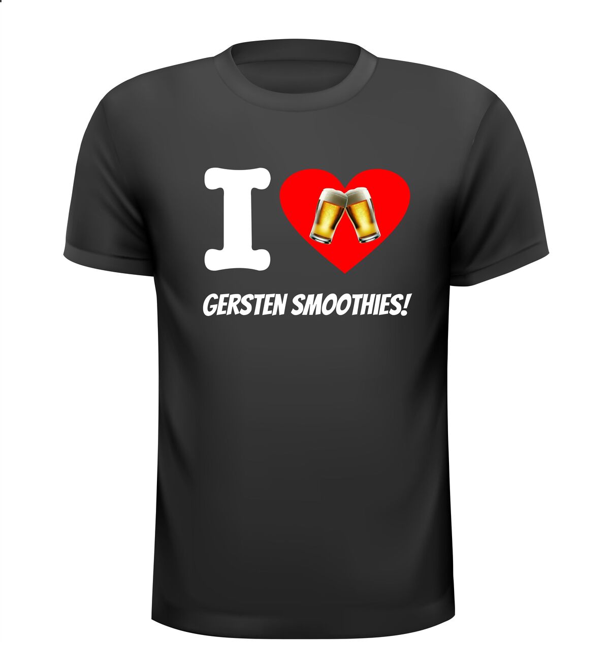 I love gersten smoothies bier t-shirt