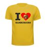 foto 11 I love hamburgers T-shirt