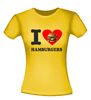 foto 12 I love hamburgers T-shirt