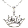 Ketting prinses kroon zliver