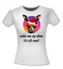 foto 2 Konijnen  wake me up when  it's all over! T-shirt
