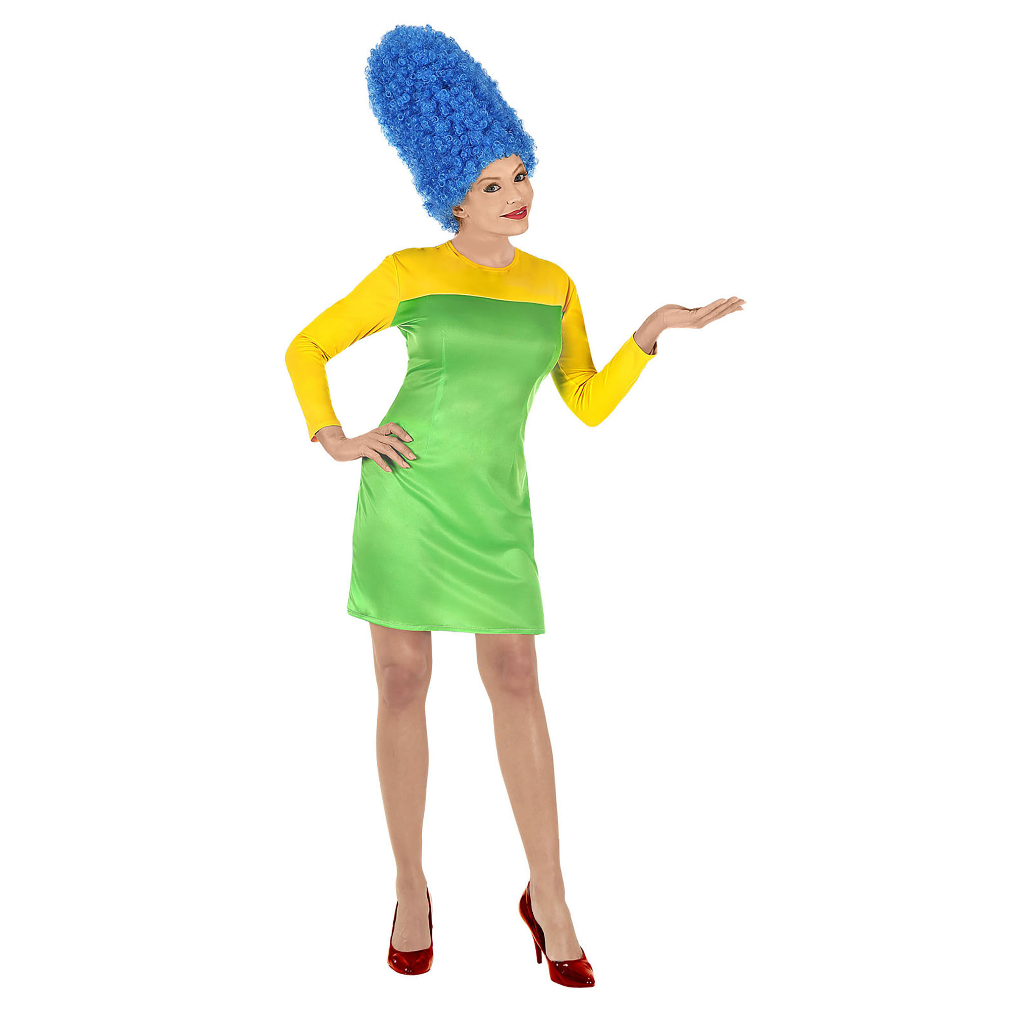 Miss Simpson cartoon jurk dame