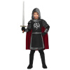 foto 3 Ridderpak de donkere strijder kostuum jongen
