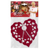 foto 2 Rode hartjes slinger valentijn 4 meter
