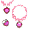 Sieraden set voor een echt prinsesje roze