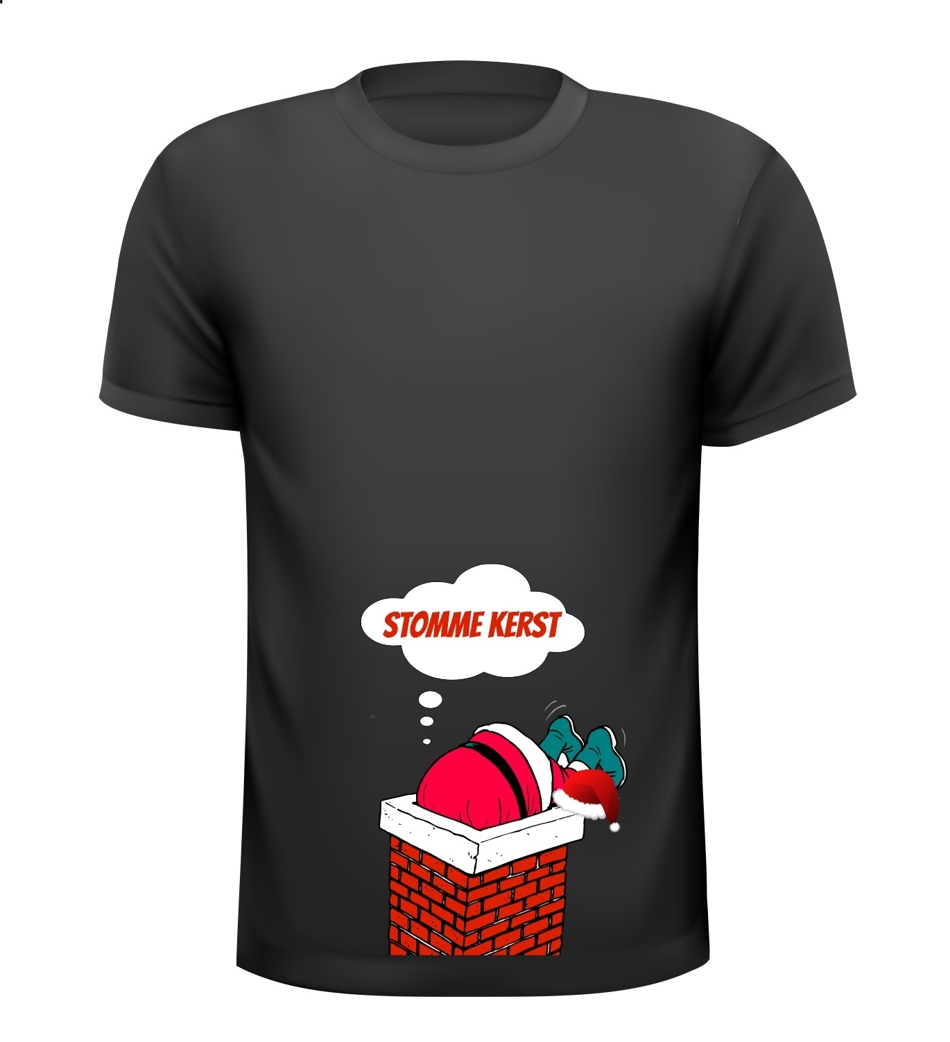 stomme kerst T-shirt