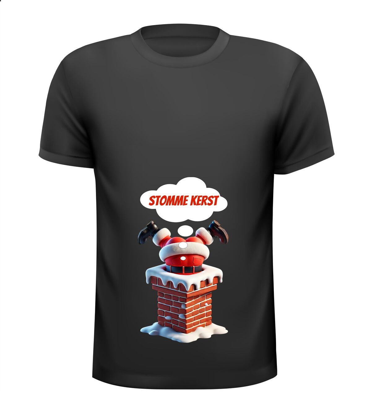 stomme kerst T-shirt