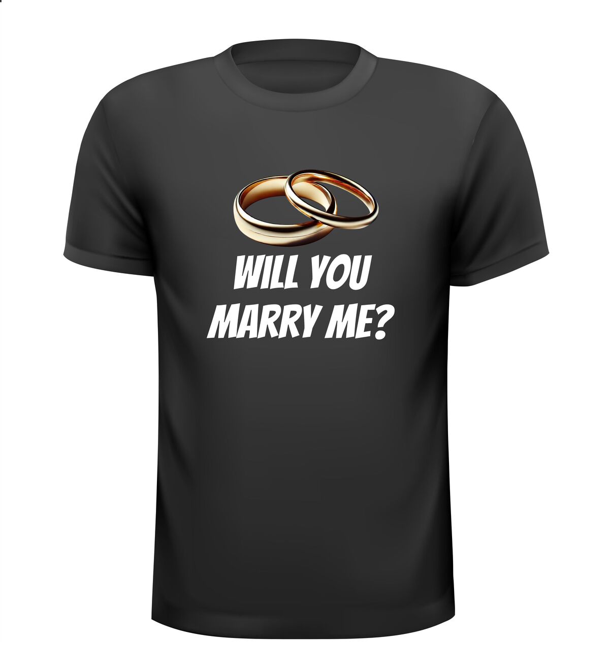 T-shirt Will you marry me?