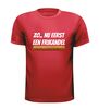 foto 7 zo nu eerst een frikandel T-shirt