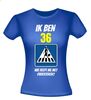 foto 3 36 jaar verjaardag shirt vrouw wie helpt me oversteken?