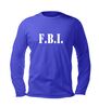 foto 2 fbi carnaval agent lange mouw shirt