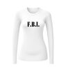 foto 6 fbi carnaval agent lange mouw shirt