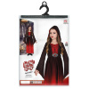 foto 2 Gothic meisje Nena rood zwart kostuum meisje
