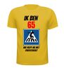 foto 8 Grappig verjaardag shirt 65 jaar leeftijd oversteken