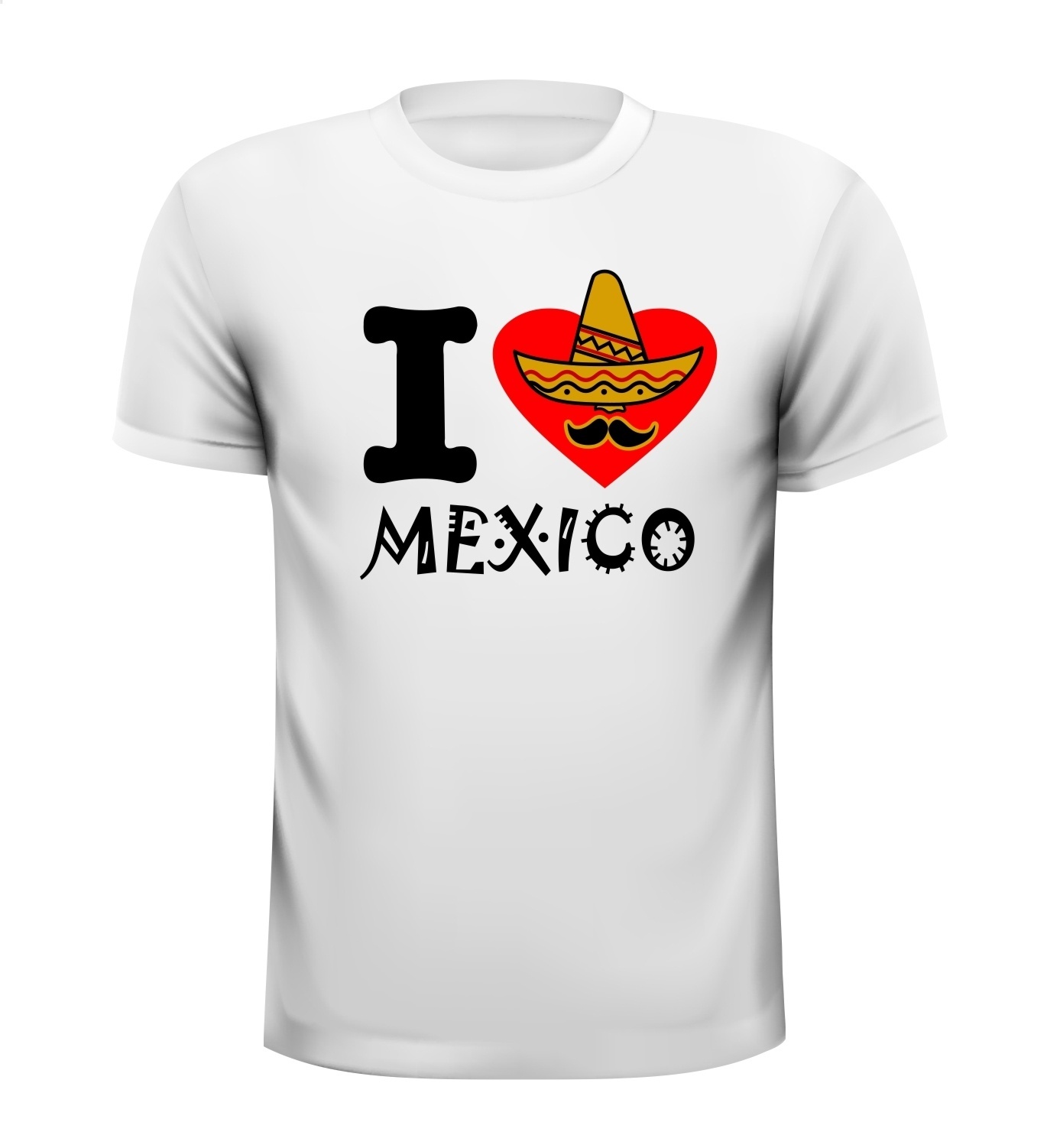 I love Mexico shirt sombrero