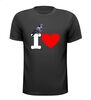 i love postduiven duif duiven houden van t-shirt truitje