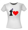 foto 10 i love postduiven duif duiven houden van t-shirt truitje