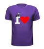 foto 3 i love postduiven duif duiven houden van t-shirt truitje